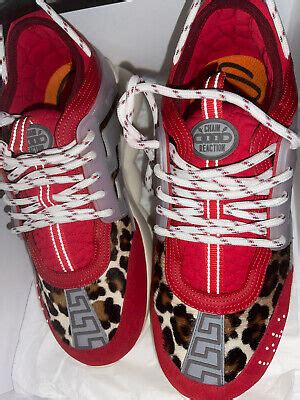 VERSACE RED CHEETAH CHAIN REACTION 44